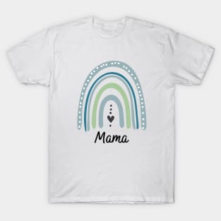 Mama rainbow design gift for mommy T-Shirt